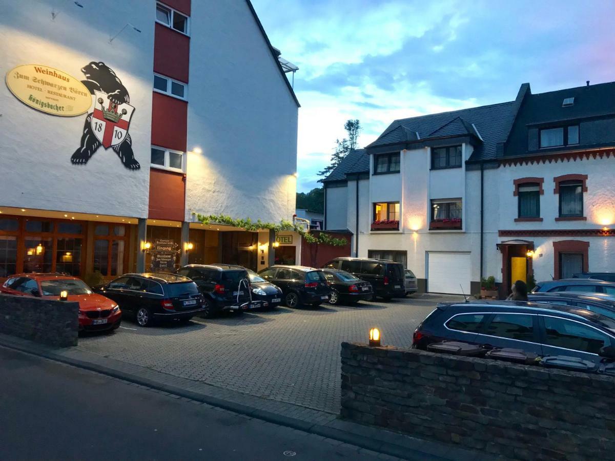 Hotel & Weinhaus Zum Schwarzen Baeren Koblenz (Rhineland-Palatinate) Exterior foto